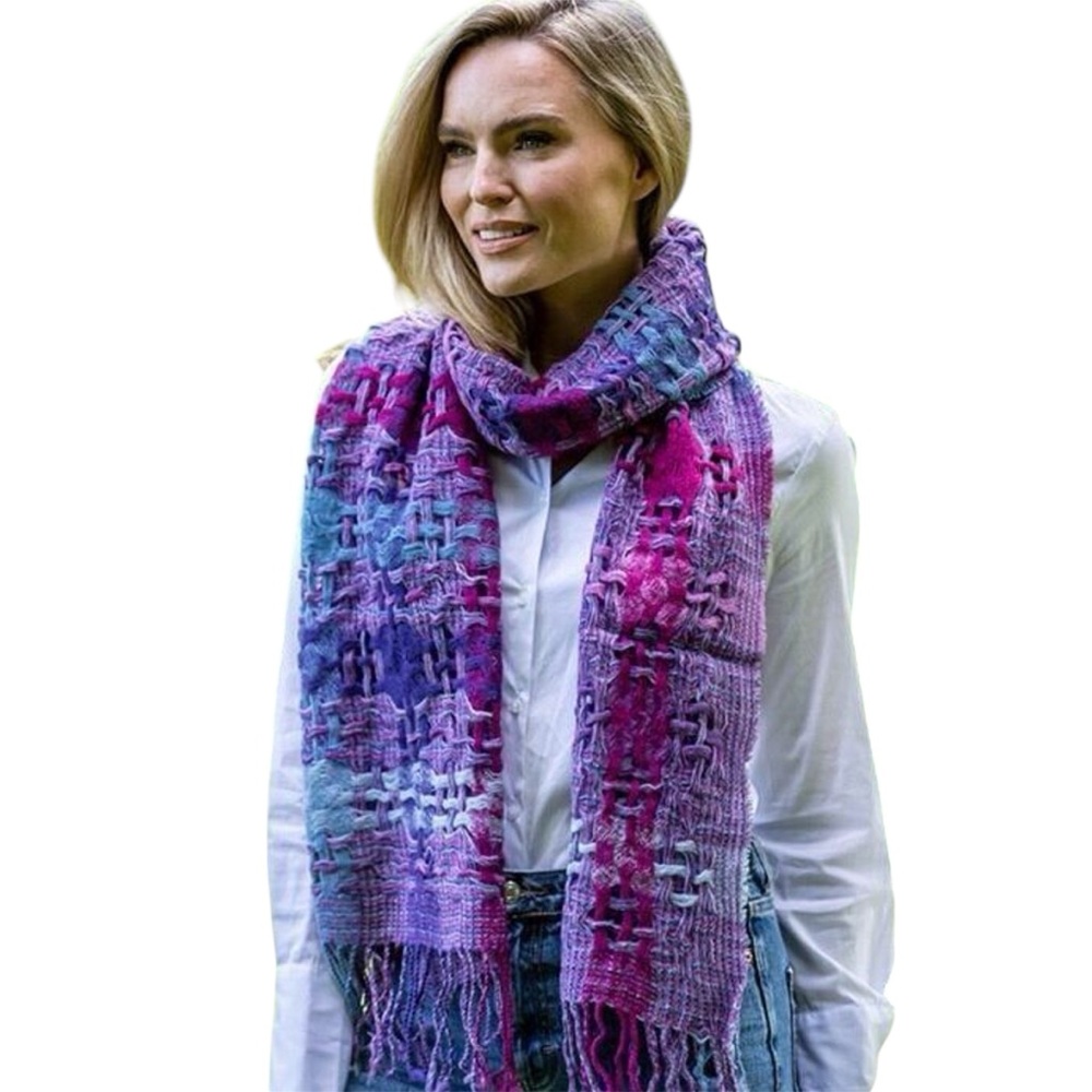 Suantrai of Ireland Wool Open Weave Scarf